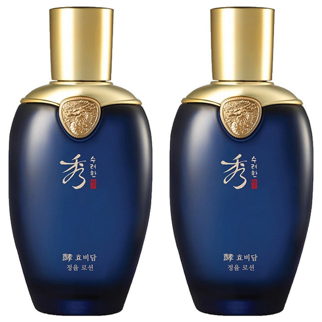 SOORYEHAN  Hyobidam Jungyul Lotion, 130ml, 2 Count
