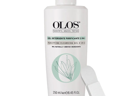 OLOS  Purifying Cleansing Gel 2in1 250ml + Spatula Set, 1 Set