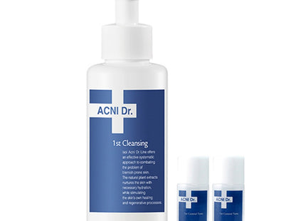 ISOI Acni Dr. First Cleansing Gel 130ml + Acni Dr. First Control Tonic 8ml 2p, 1 Set