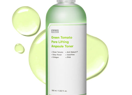 INGREDIENT EDITOR  Green Tomato Pore Lifting Ampoule Toner 350ml 1 Count