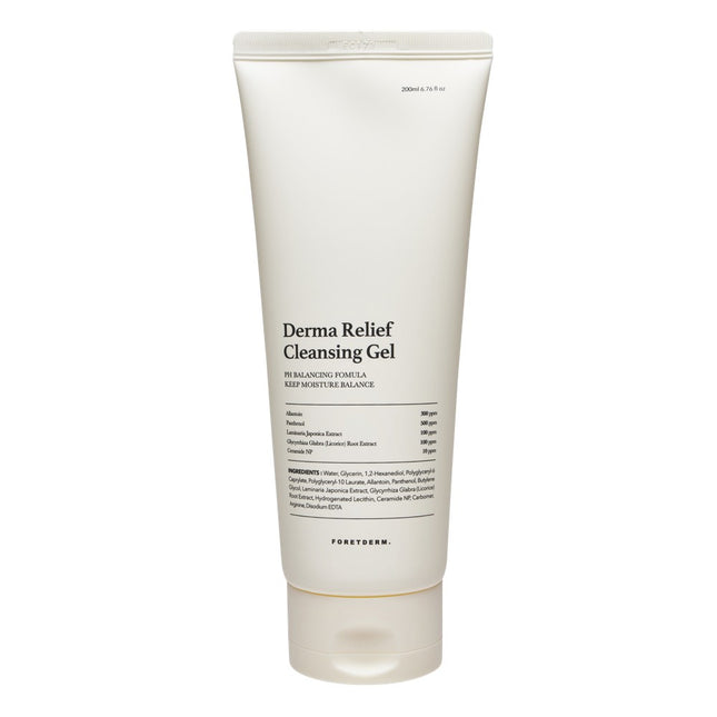 FOREDERM Forederma Derma Relief Mildly Acidic Cleansing Gel, 200ml, 1 count