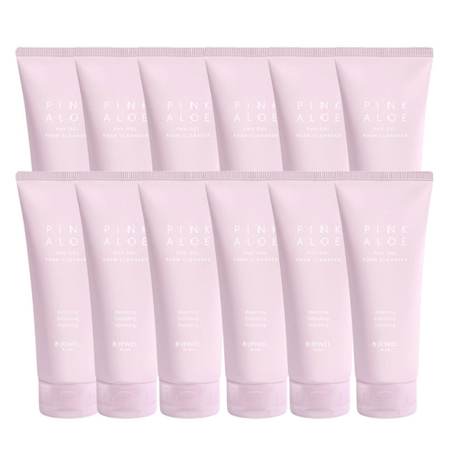 VISUAL Visual Pink Aloe PHA Gel Foam Cleanser 150ml 12 Pack