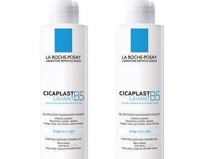 LA ROCHE-POSAY  Cicaplast B5 Cleanser 200ml 2-Pack