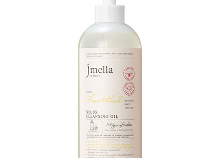 JMELAR  In France Lime & Basil Cleansing Oil, 500ml, 1 count