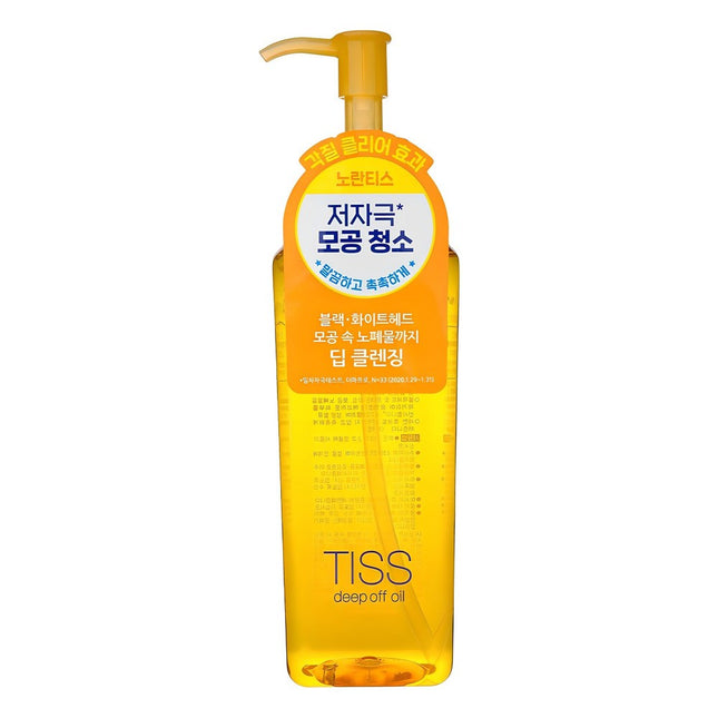 TISS Deep Off Cleansing Oil 320ml 1 Pack