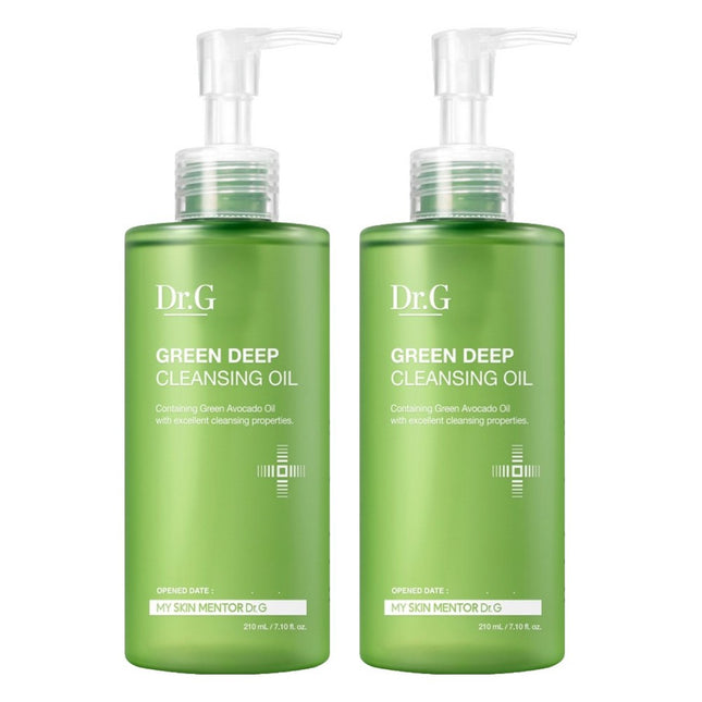 DR.G  GREEN DEEP CLEANSING OIL 210ml x 2 Bottles