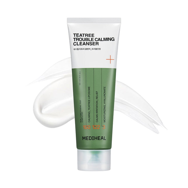 MEDIHEAL Mediheal Tea Tree Trouble Soothing Cleansing Foam 120ml 1 Pack
