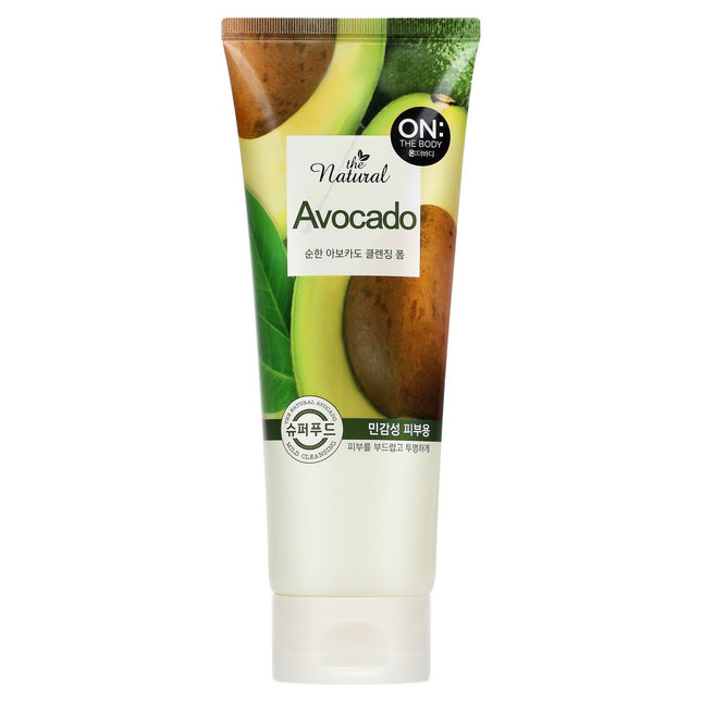 ON THE BODY  The Natural Avocado Mild Cleansing Foam, 200g, 1 count