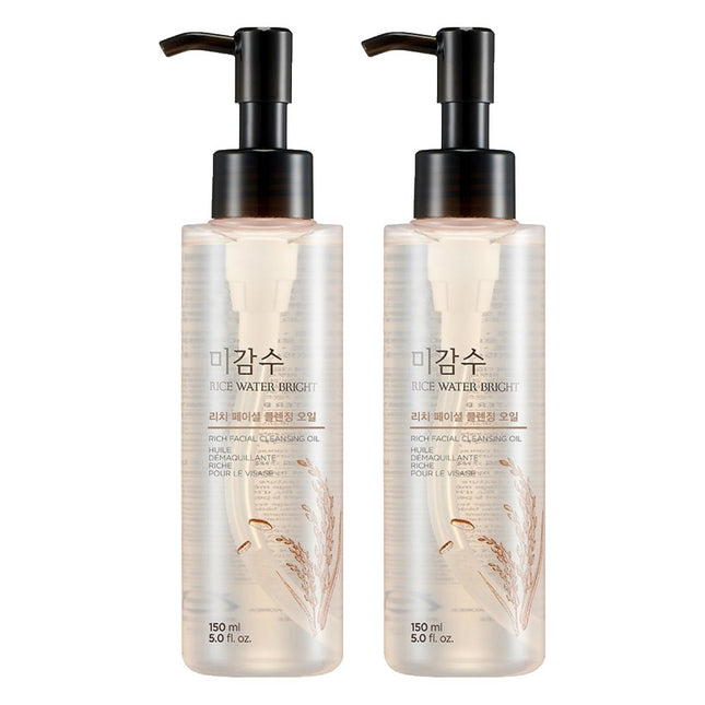 THE FACE SHOP Myeonghan Miin Bright Rich Cleansing Oil 150ml 2-Pack