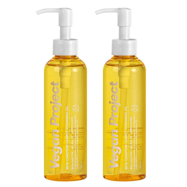 VEGANPROJECT Beta-Carotene Carrot Cleansing Oil 200ml x 2