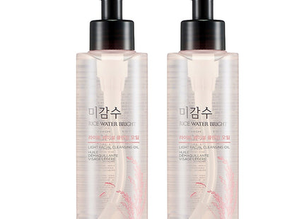 THE FACE SHOP Myeonghan Mi:po Bright Light Cleansing Oil 150ml, 2 Count