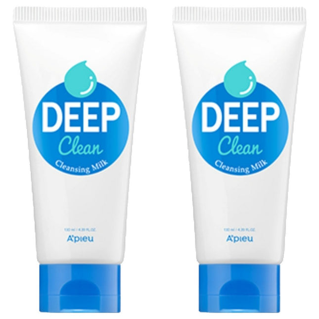APIEU  Deep Clean Cleansing Milk 130ml 2-Pack