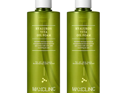MAXCLINIC  Hyaluron Vita Oil Foam Cleanser 310g 2count