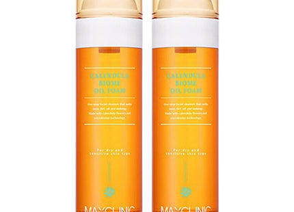 MAXCLINIC  Calendula Biome Oil Foam, 110g, 2 Count