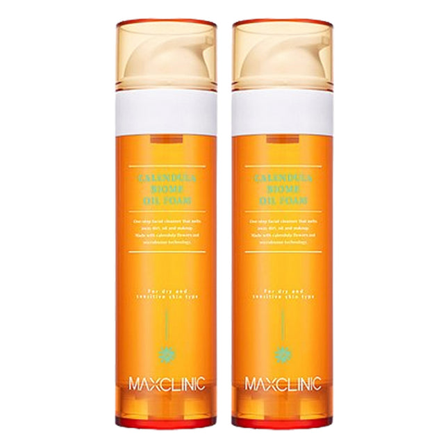 MAXCLINIC  Calendula Biome Oil Foam, 110g, 2 Count