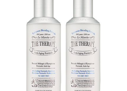 THE FACE SHOP The Therapy Water-Balancing Moisture Formula Emulsion 130ml 2-Pack