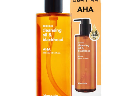 HANSKIN  Cleansing Oil & Blackhead AHA, 300ml, 1pc
