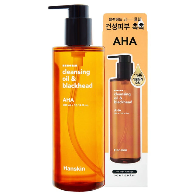 HANSKIN  Cleansing Oil & Blackhead AHA, 300ml, 1pc