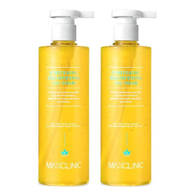 MAXCLINIC  Puritytox Brightening Cleansing Oil Foam, 310g, 2 Count