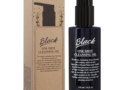 FLOR DE MAN  Black One Shot Cleansing Oil 150ml 1 pack