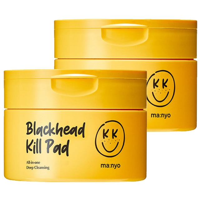 MANYO FACTORY  Blackhead Pure Cleansing Oil Kill Pad, 50 Count, 2 Pack