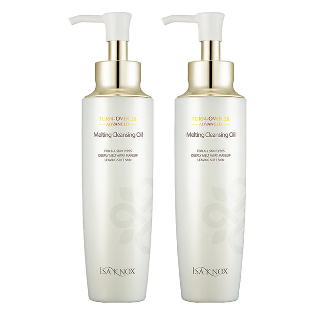ISA KNOX Turnover 28 Advanced Melting Cleansing Oil 180ml, 2 count