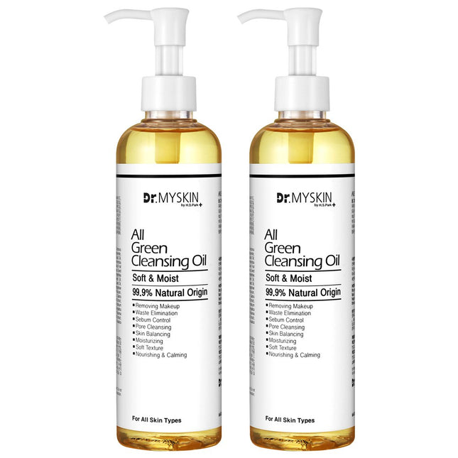 DR. MY SKIN  All Green Cleansing Oil 300ml 2 Count