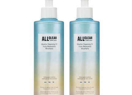 ALL CLEAR  Micellar Cleansing Oil 250ml 2 Pack