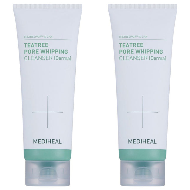 MEDIHEAL  Tea Tree Pore Whipping Cleanser, 200ml, 2 Count