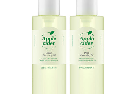 ARIUL  VEGAN APPLE CIDER DEEP CLEANSING OIL 200ML 2 PACK