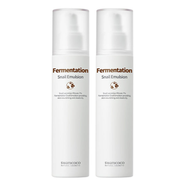 SWANICOCO  Fermentation Snail Emulsion, 120ml, 2 Count