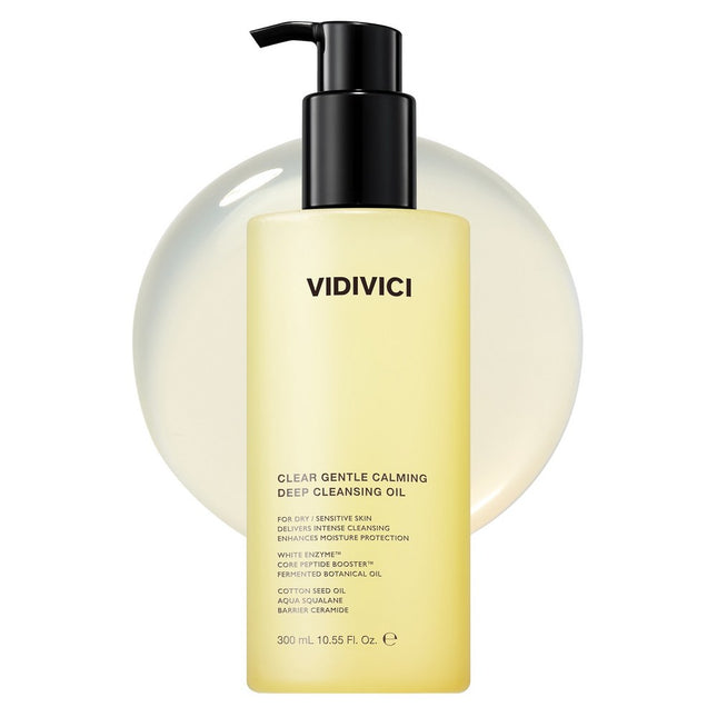 VIDIVICI  Clear Gentle Calming Deep Cleansing Oil 300ml 1 Count