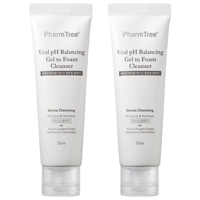 PALM TREE Vital Gentle Gel-to-Foam Cleanser