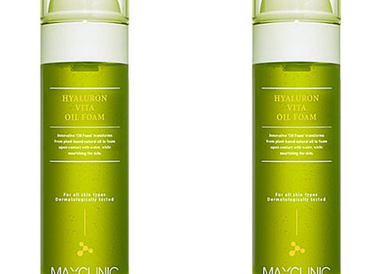MAXCLINIC  Hyaluron Vita Cleansing Oil Foam, 110g, 2 Count