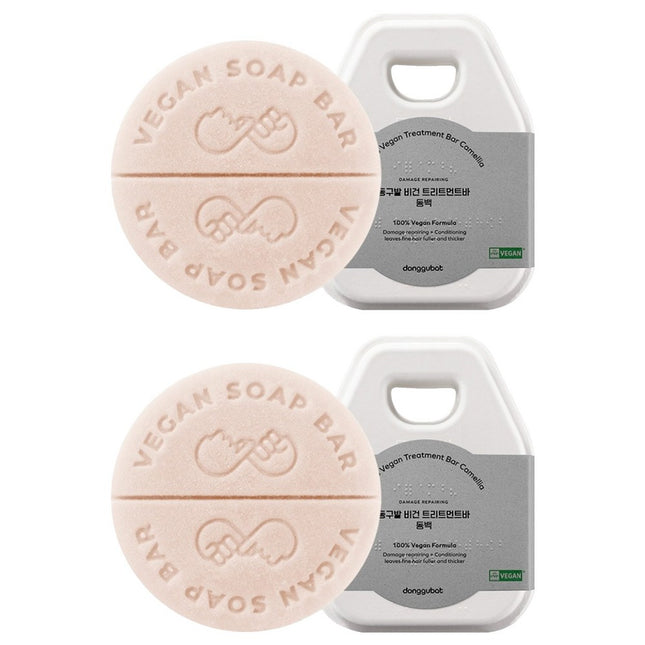 DONGGU BAT Camellia Treatment Bar, Set of 2