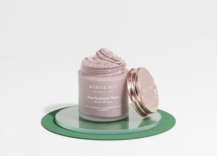 MARIENMAY Rose Hyaluronic Hydra Wash-off Pack 125g