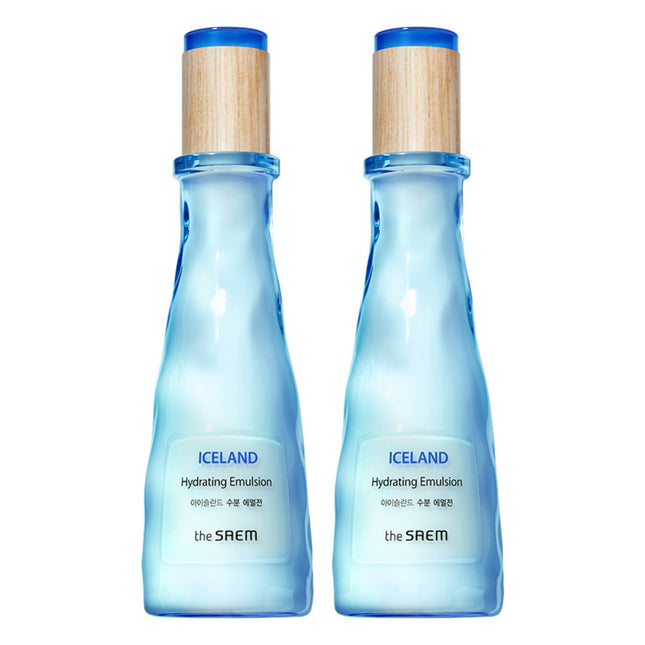 THE SAEM  Iceland Hydrating Emulsion 140ml 2 Pack