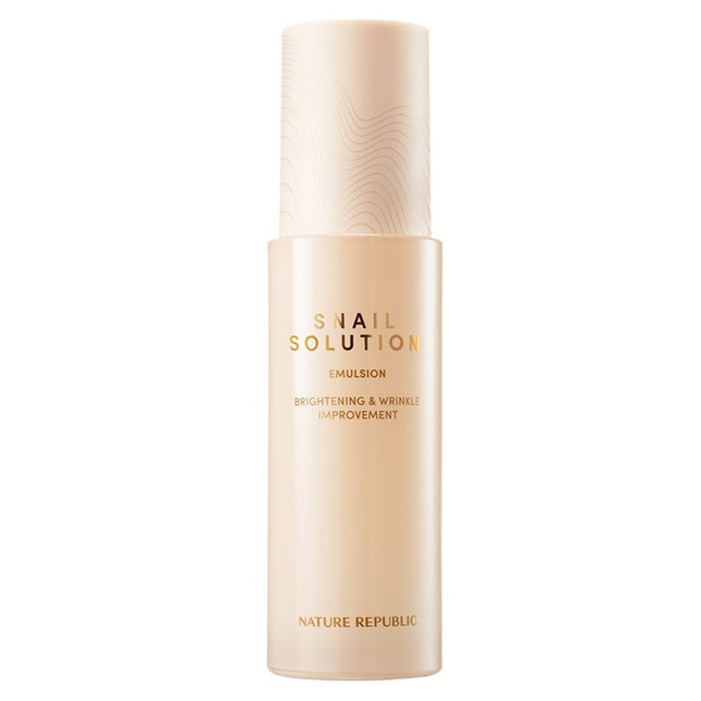 NATURE REPUBLIC  Snail Solution Emulsion 120g 120ml 1 Count