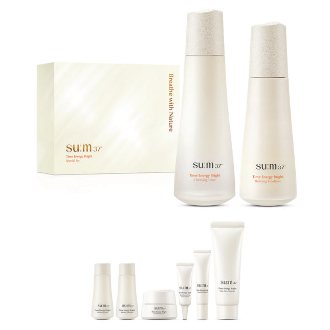 SU:M37°  TIME ENERGY BRIGHT ESSENCE SET 1 SET