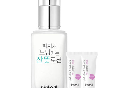 ISOI  Pore Tightening Fresh Lotion 70ml + Moisture Foam 7ml x 2p, 1 Set