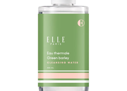 ELLE PARIS  Eau Thermale Grande Hyaluronique Cleansing Water, 500ml, 1 Count