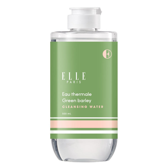 ELLE PARIS  Eau Thermale Grande Hyaluronique Cleansing Water, 500ml, 1 Count