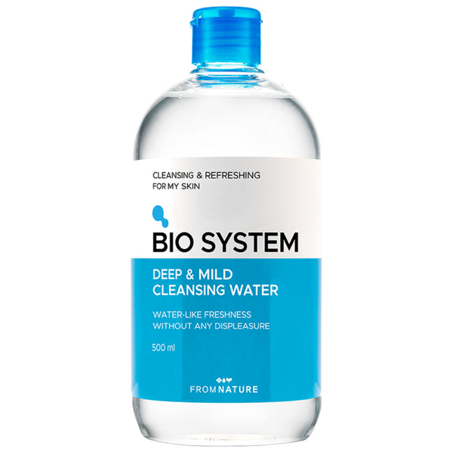 FROMNATURE  Biosystem Cleansing Water 500ml 1 Pack
