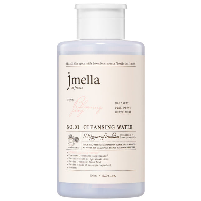 JAMELLA  IN FRANCE BLOOMING PEONY CLEANSING WATER 500ML 1PC