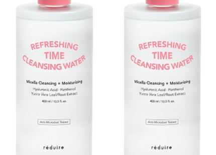 REDUCEUR  Refreshing Time Cleansing Water, 400ml, 2-Pack
