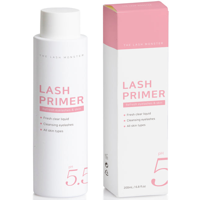 RAMON LASHMONSTER Ramon Lashmonster Low pH Lash Primer Gentle Cleanser 200ml, 1 Count