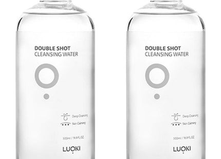 LUOKII Luokii Double Shot Cleansing Water, 500ml, 2 Count