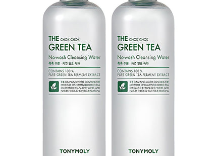 TONYMOLY  The Chok Chok Green Tea Cleansing Water 500ml 2 Pack