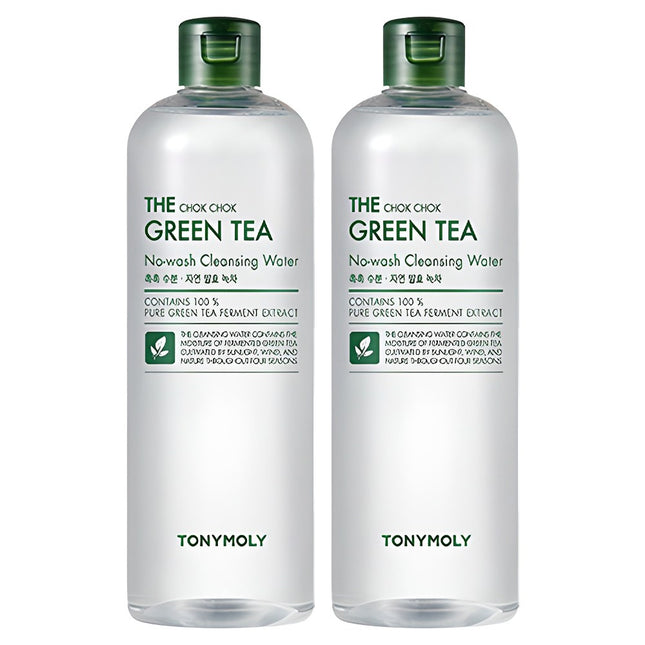 TONYMOLY  The Chok Chok Green Tea Cleansing Water 500ml 2 Pack