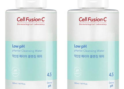 CELL FUSION C  Mildly Acidic Barrier Cleansing Water 500ml 2 Count
